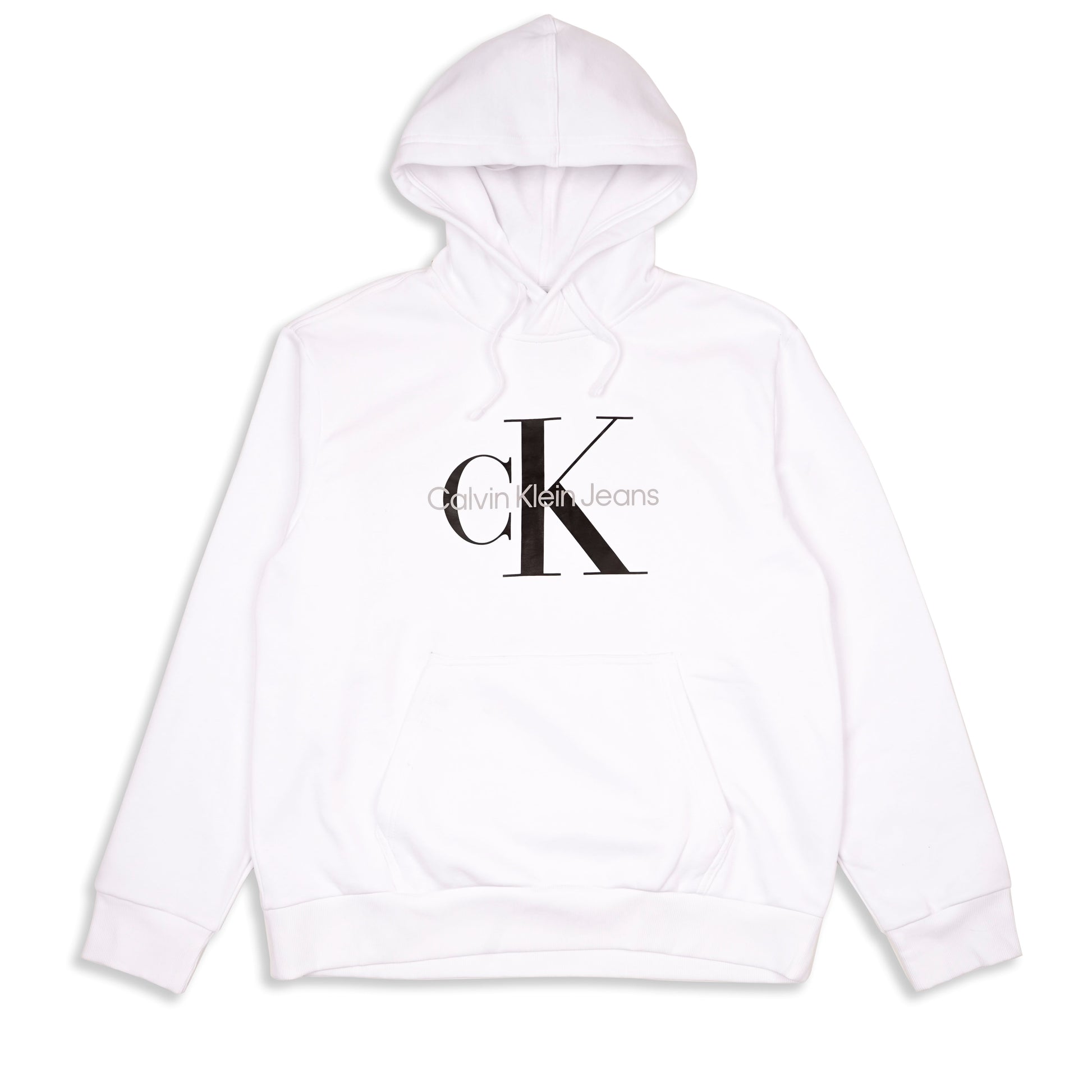 Polerón con Capucha A-LA REL MONOLOGO HD Blanco – Calvin Klein para Hombre