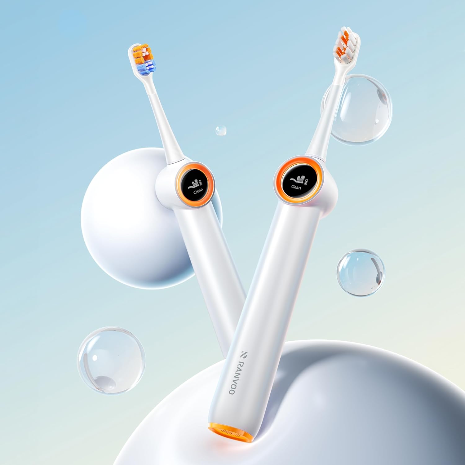 Cepillo de dientes eléctrico con sonido de burbujas