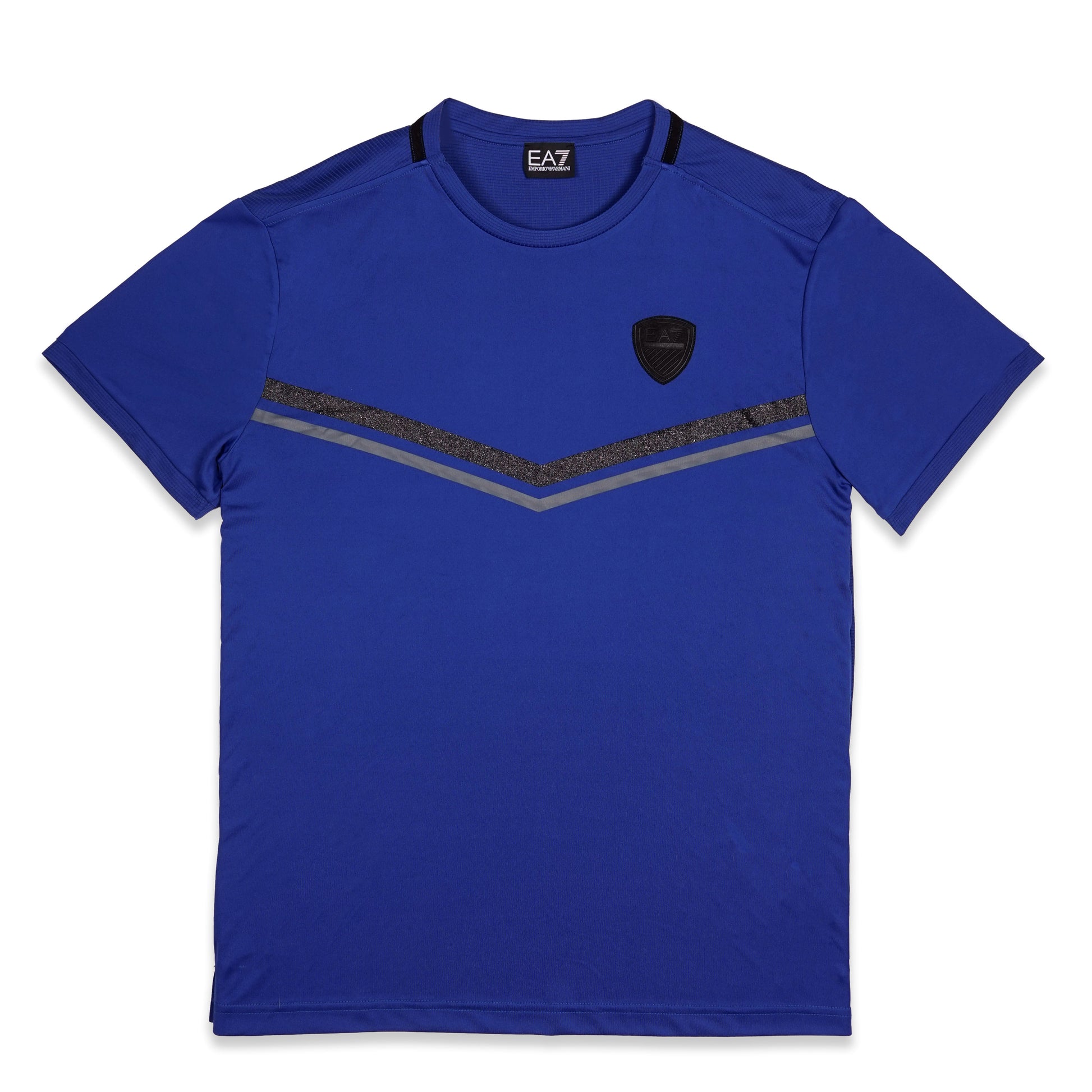 EA7 Emporio Armani T‑Shirt – Logo Centrado y Estilo Deportivo