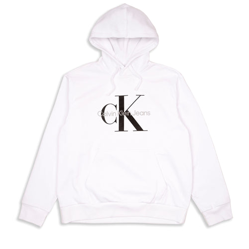 Polerón con Capucha A-LA REL MONOLOGO HD Blanco – Calvin Klein para Hombre